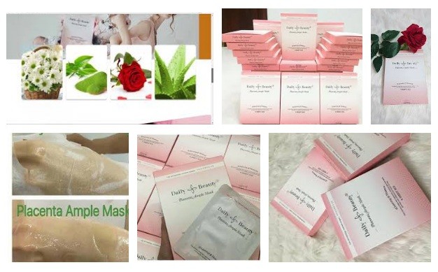 Mặt nạ nhau thai cừu placenta ample mask giá bao nhiêu?