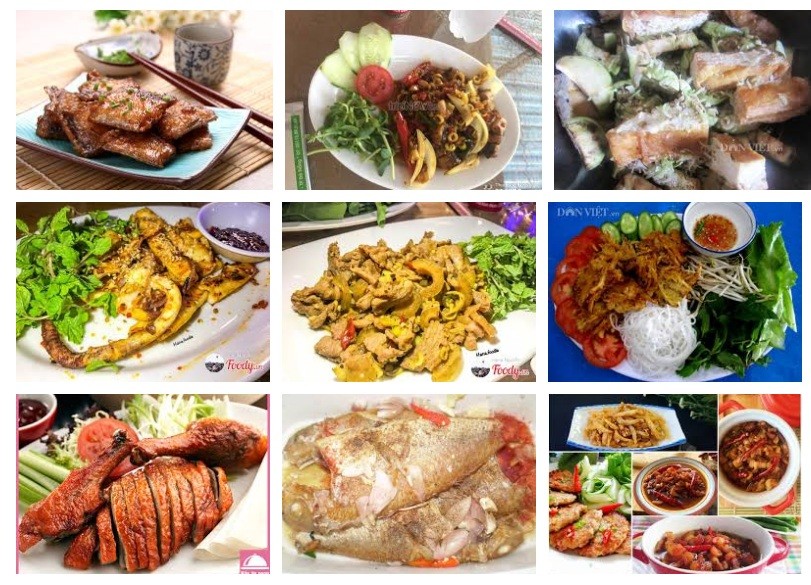 Những món ăn bình dị quê nhà