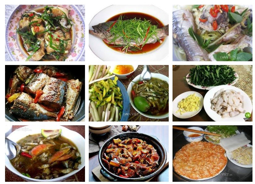 Những món ăn bình dị quê nhà