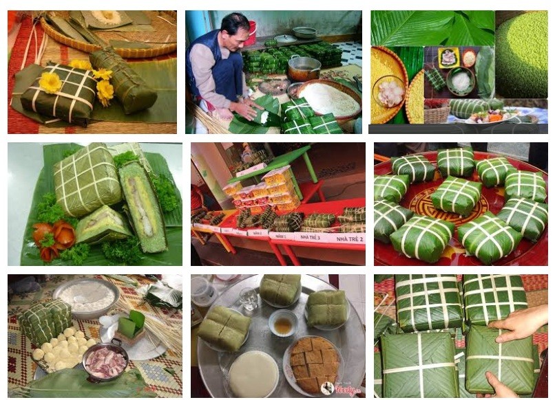 Bánh chưng Tết Sài Gòn