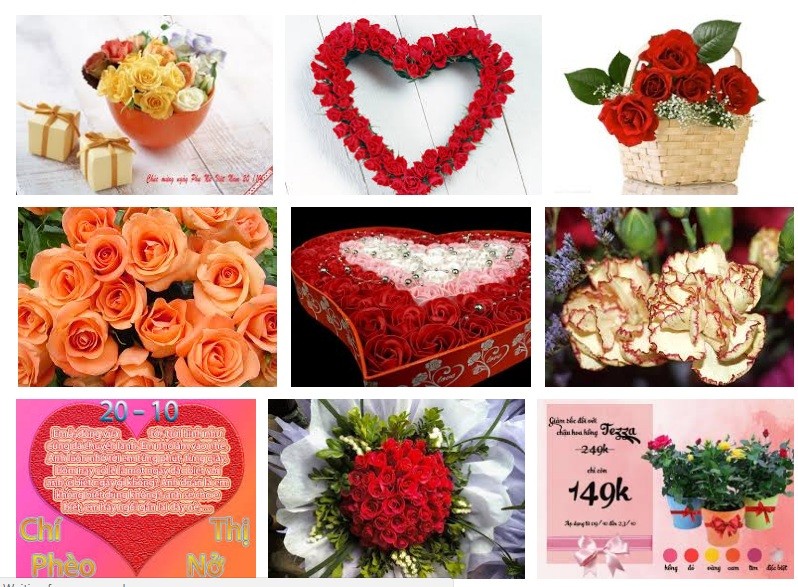 Quà tặng nhân ngày Phụ nữ Việt Nam