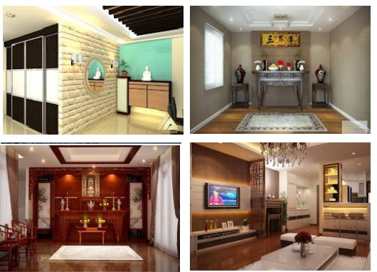 Phòng thờ đặt ở tầng một có sao không