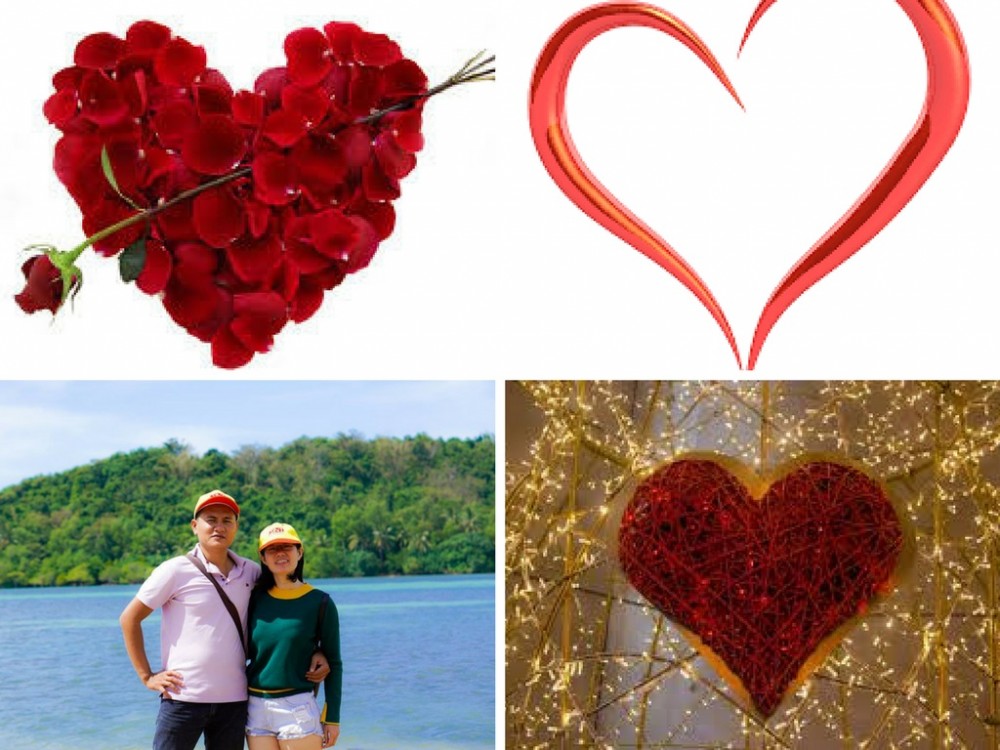 đôi tình nhân hạnh phúc bên nhau