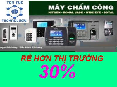Mua máy chấm công ở đâu chất lượng?