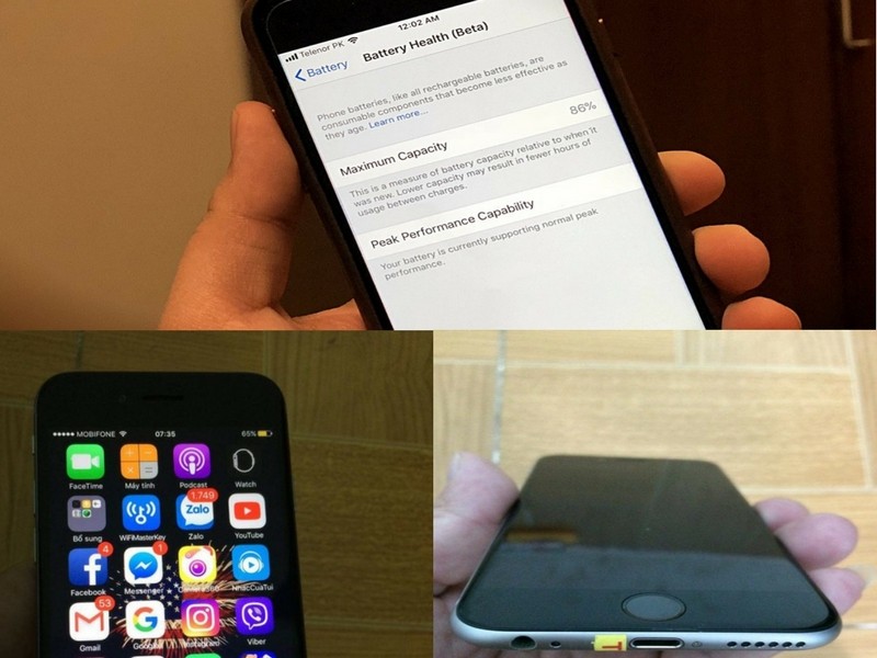 Cập nhật tính năng đo độ chai pin trên IPhone chỉ là trò móc ví người dùng của Apple
