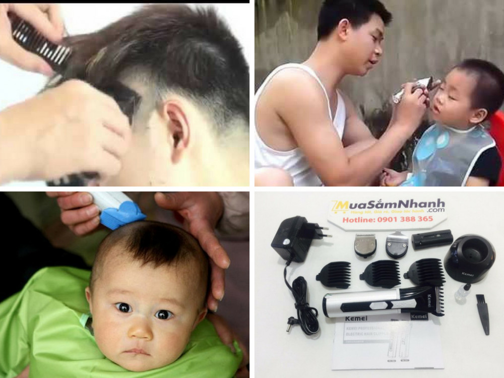 Có nên mua tông đơ cắt tóc cho bé?