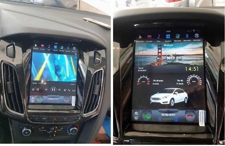 Nội thất xe Ford Focus 2018