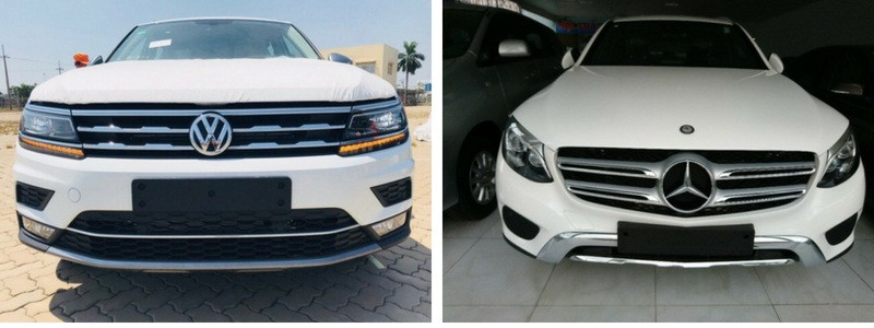 So sánh xe Volkswagen Tiguan Allspace 2018 và Mercedes-Benz GLC