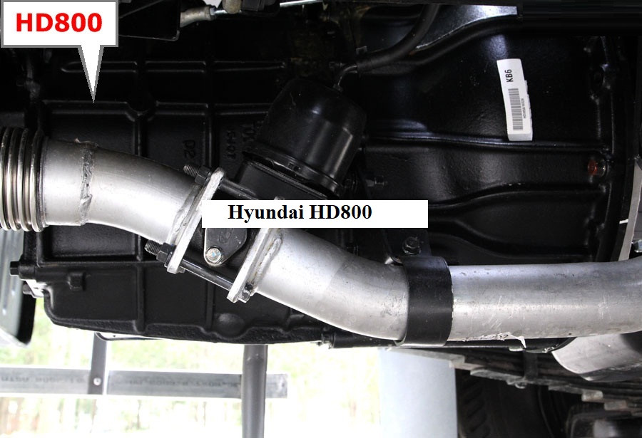 Động cơ, cầu, hộp số của xe tải Hyundai HD800(1)