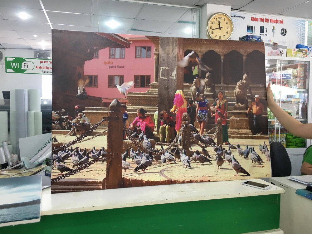 In tranh nghệ thuật trang trí văn phòng làm việc tại In Kỹ Thuật Số
