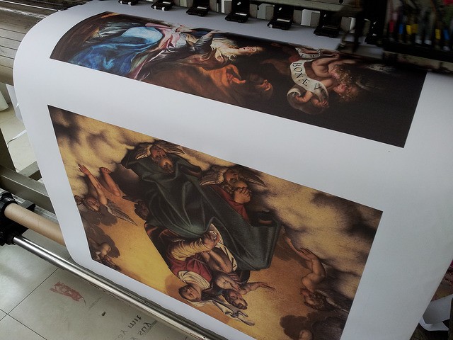 In tranh ảnh tôn giáo trên chất liệu canvas