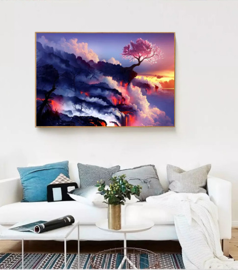 tranh treo tường trang trí phòng khách 1