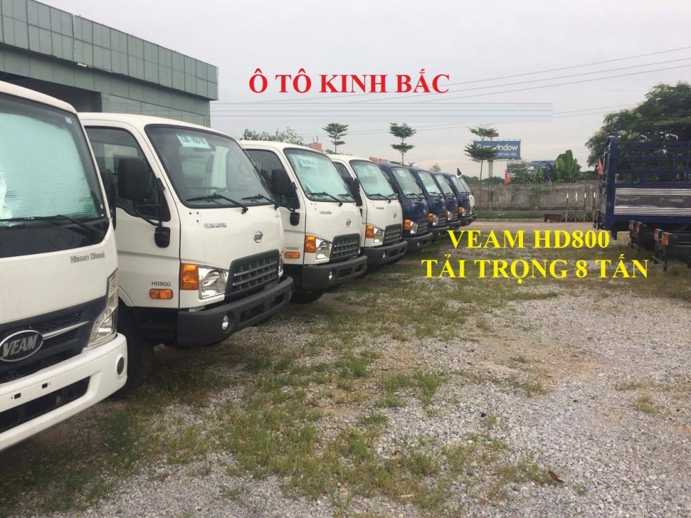 Đánh giá xe tải Hyundai Hd800 tải trọng 8 tấn
