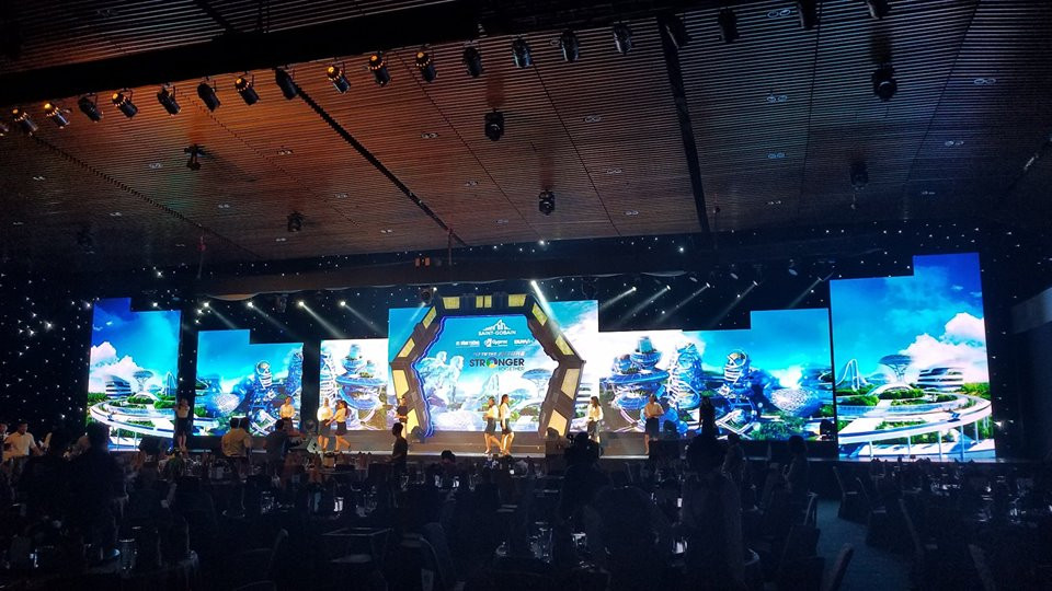 Màn hình led P3 Full HD với tổng diện tích thuê màn hình Led lớn