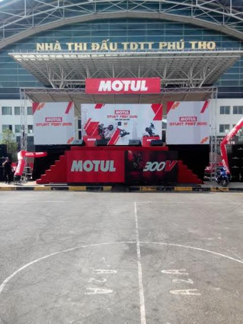 Cho Thuê Màn Hình Led P3 và P4 tại TPHCM - Motul Stunt Fest Viet Nam - Sân vận động Phú Thọ, quận 10