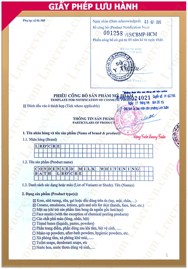 Mỹ phẩm Lro'cre có thực sự tốt không?