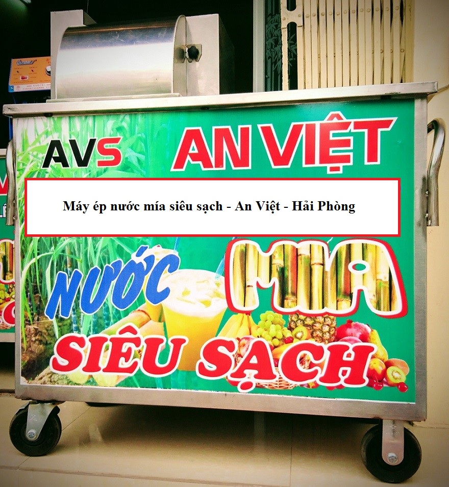 Máy ép nước mía siêu sạch - An Việt - Hải Phòng