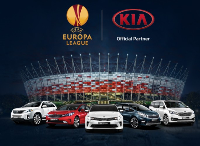 Kia Motors tài trợ chính thức Giải bóng đá UEFA Europa League 2018 - 2021