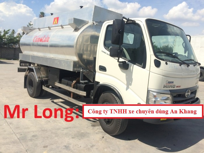 Có nên mua xe bồn chở xăng dầu Hino