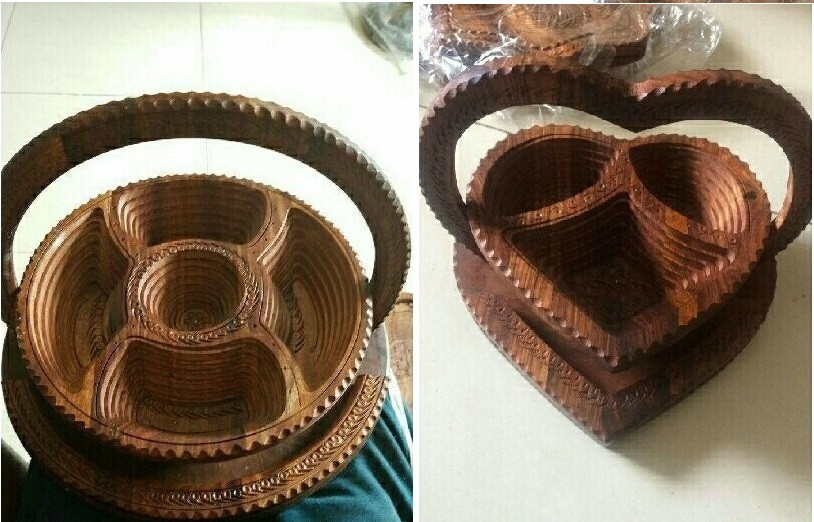 Mẫu khay gỗ đựng bánh biến hình độc đáo(1)