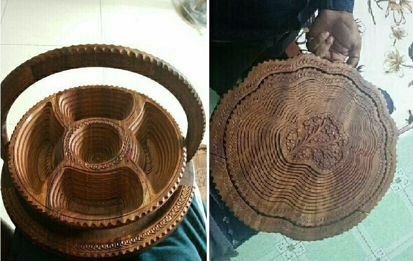 Mẫu khay gỗ đựng bánh biến hình độc đáo(3)