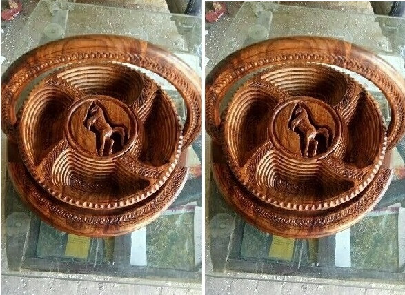 Thú vị với mẫu khay gỗ xếp hình độc đáo từ Pakistan(2)