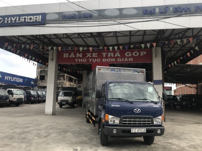 Giá xe HD120SL thùng kín tại TPHCM