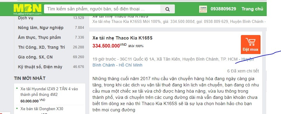 Làm thế nào để Mua xe tải, xe ben, xe chuyên dùng của nhanh nhất ?