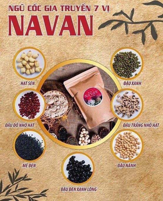 Lý do chọn mua bột ngũ cốc 7 vị NAVAN