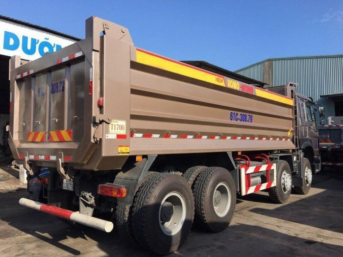 Đánh giá xe ben 4 chân Howo