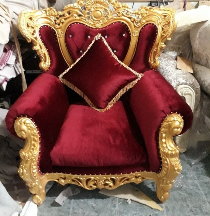 Sofa tân cổ điển nhung