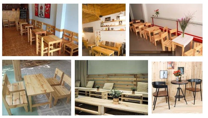Bí quyết chọn mua bàn ghế gỗ cho quán cà phê