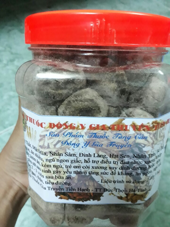 Sản phẩm hỗ trợ tăng cân đông y gia truyền Tiến Hạnh