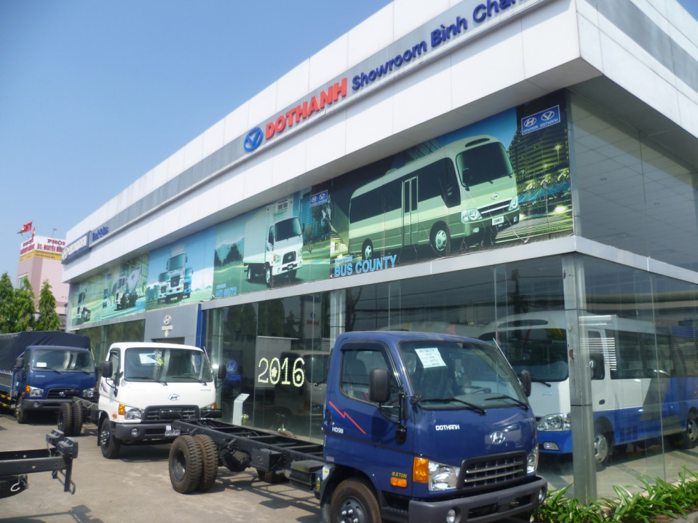 Ưu đãi lớn mua xe tải Hyundai tại Hyundai Long An