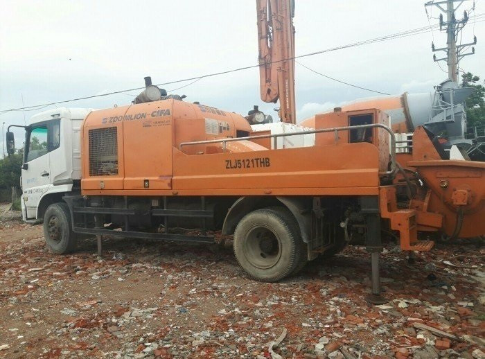  Xe bơm bê tông tự hành cũ đã đi được bao nhiêu km?