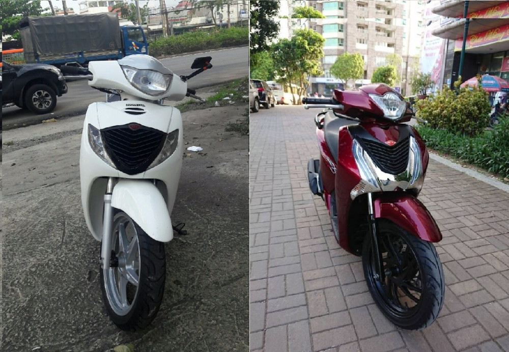 So sánh SH 125i và SH 150i Việt Nam(2)