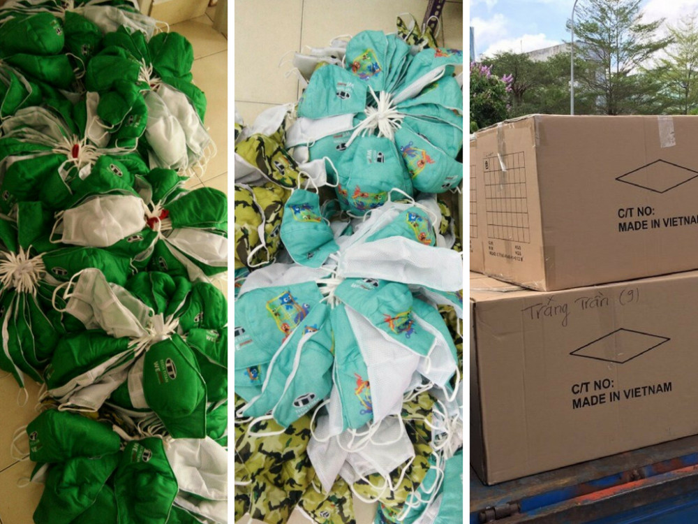 Nhận may gia công khẩu trang giá rẻ - vận chuyển hàng may tận nơi - gọi ngay cho May gia công Trang Trần nhé!