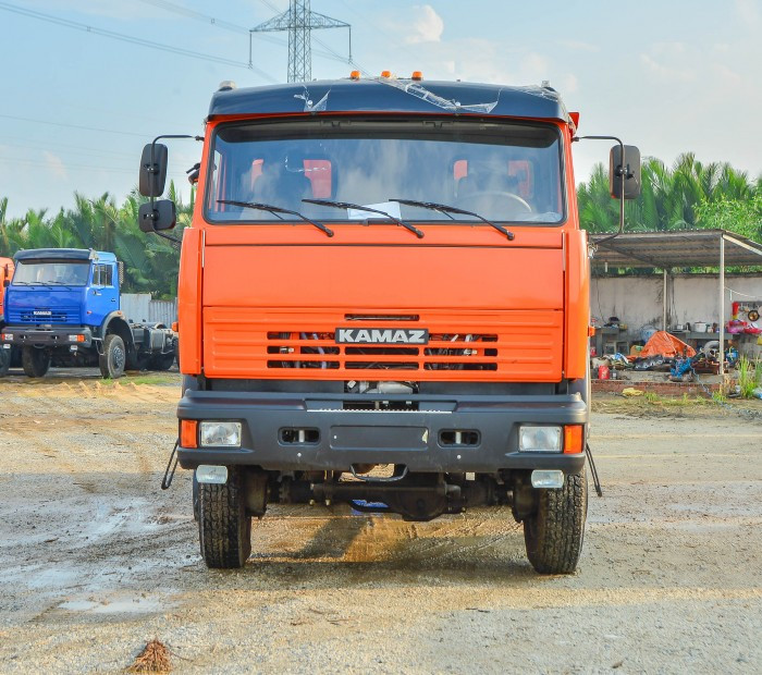 Thông số kỹ thuật xe ben Kamaz 3 cầu 65111(6X6) - Chinh phục mọi địa hình