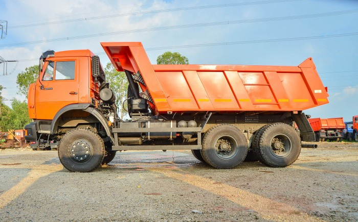 Thông số kỹ thuật xe ben Kamaz 3 cầu 65111(6X6) - Chinh phục mọi địa hình