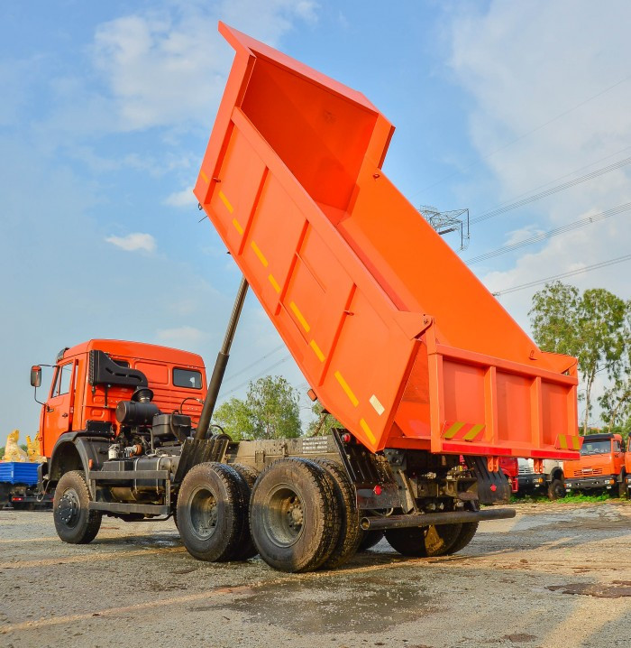 Thông số kỹ thuật xe ben Kamaz 3 cầu 65111(6X6) - Chinh phục mọi địa hình