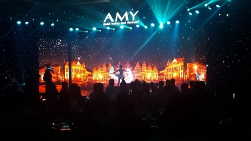 Cho thuê màn hình Led P4 outdoor sự kiện Amy tại khách sạn Nikko Saigon