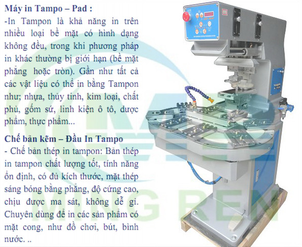 Kỹ thuật in Tampo (phần 1)