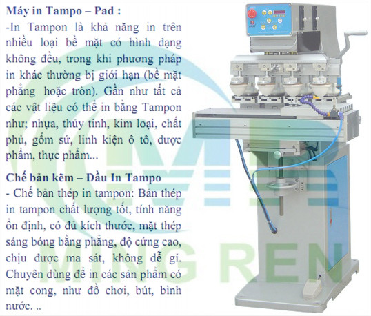 Kỹ thuật in Tampo (phần 2)