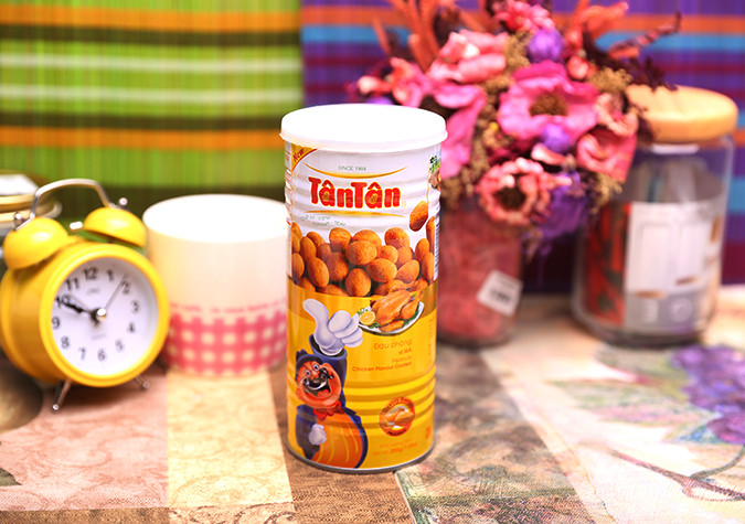 Đậu Phộng vị Gà lon 200g