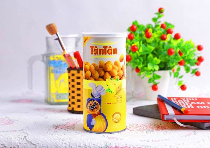 Đậu Phộng vị Phô Mai lon 200g