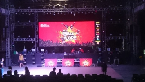 Cho thuê màn hình Led P2 chương trình Asia Break Dance tại Sân khấu Lan Anh