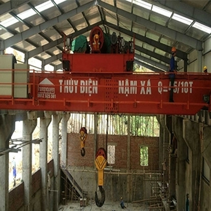 Dịch vụ thiết kế lắp đặt cầu trục, cổng trục dầm đôi tại Hà Nội