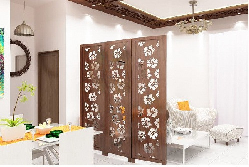 Top 10 mẫu vách ngăn bình phong gỗ cắt cnc đẹp hiện đại