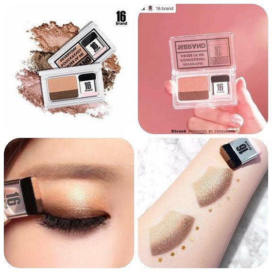 Phấn mắt 16 Brand Sixteen Eye Magazine - bí quyết tạo cho đôi mắt trở nên sống động, giàu sức sống(4)