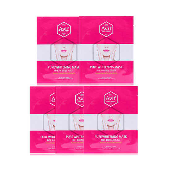 Combo 10 mặt nạ dưỡng trắng căng da Avif ( Always Valuable) cho làn da đẹp tự nhiên chuẩn sao Hàn